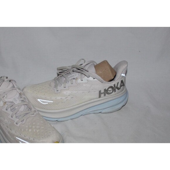 Hoka One Men\'s Clifton 9 Running Athletic Sneakers NIMBUS ICE BLUE WHITE 8 NEW main image 4